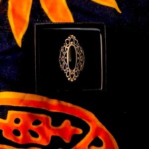 925 Sterling Silver Onyx ring size 8